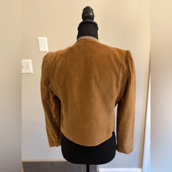 Tan Women's Jacket - Picture 3 of 8